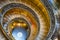 A double spiral staircase in Vatican