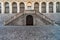 Double staircase of a historic building in the Lombard