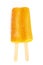 Double Stick Popsicle Isolated on a White Background