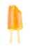 Double Stick Popsicle Isolated on a White Background