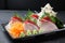 Double tuna sashimi combo plate
