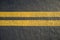 Double yellow lines divider