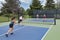 Doubles Game of Pickleball