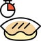 Dough fermentation icon, Bakery and baking related vector