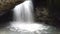 Doughnut Falls Waterfall in Utah