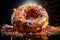 Doughnuts, delicious and sweet baked goods food, tasty, caloric, fast food obesity, dough products fried in oil deep