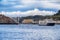 Douro river at Arrabida Bridge , Porto, Portugal