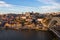 Douro river, Ribeira and Dom Luis I bridge, Porto