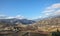 Douro Valley vineyards terraces Landscape in Winter Portugal