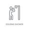 Dousing Shower icon. Trendy Dousing Shower logo concept on white