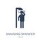 Dousing Shower icon. Trendy flat vector Dousing Shower icon on w