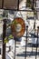 A dove depicting the Holy Spirit in the shrine around the Carmel of the Holy Baby Jesus in Bethlehem in the Palestinian Authority