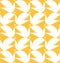 Dove holding star. Vector seamless pattern with white pigeons