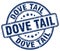 dove tail blue stamp