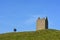 The Dovecote & hikers, Bruton, Somerset