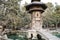 Dovecote in La Glorieta park in the afternoon in Alcoy