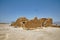 Dovecote at Masada ruins in southern Judean Desert in Israel