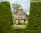 Dovecote at Nymans Gardens in Handcross, West Sussex. The picturesque gardens surround an old abandoned house.