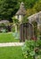 Dovecote at Nymans Gardens in Handcross, West Sussex UK. The picturesque gardens surround the ruins of an old mansion.