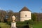 Dovecote in the Park of the Chateau de Breteuil - France