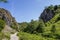 Dovedale - a beautiful landscape with mountains