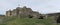 Dover castle - historical fortress - above the English channel