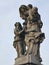 Doves birds statue stone Prague