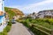 Down a steep road to the villages of Cowbar and Staithes, North Yorkshire