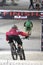 Downhill bicycle racers