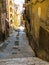 Downhill street in Cagliari