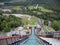 Downhill View from the Ski Jump at Lake Placid