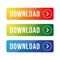 Download button set colorful