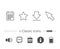 Download, Calendar and Cursor line icons.