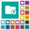 Download directory square flat multi colored icons