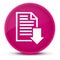 Download document luxurious glossy pink round button abstract