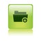 Download folder sign icon