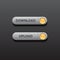 Download and upload realistic button vector icon for your design
