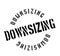 Downsizing rubber stamp