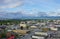 The downtown Anchorage skyline