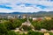 Downtown Boise, Idaho, with Capitol Blvd leading to the Idaho State Capitol