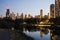 Downtown buildings from Lincoln Park