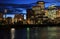 Downtown Calgary at night