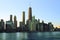 Downtown Chicago Across Lake Michigan