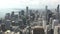 Downtown Chicago aerial view