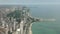 Downtown Chicago aerial view