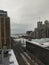 Downtown Chicago looking towards Lake Michigan