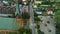 Downtown Church Ustronie Morskie Kosciol Centrum Aerial View Poland