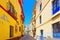 Downtown of the city Seville - is the capital and largest city o