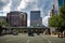 Downtown Hartford, Connecticut Skyline From State Street