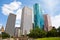 Downtown Houston Texas Cityscape Skyline